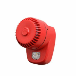 Bosch ROLP-R-LX-W-WF White-Flash Sounder Beacon, Red