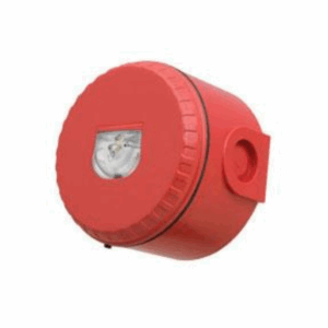 Bosch SOL-LX-W-RF-R-D Red-Flash Beacon Wall, Deep, Red