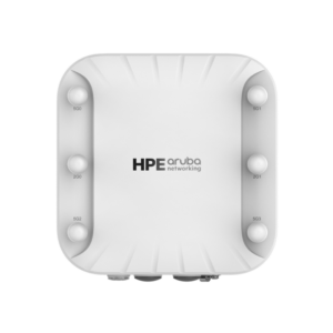 HPE Aruba Networking AP‑518 (ILF1) Dual Radio 4x4/2x2 Wi‑Fi 6 6xRPSMA Connectors Hardened TAA AP