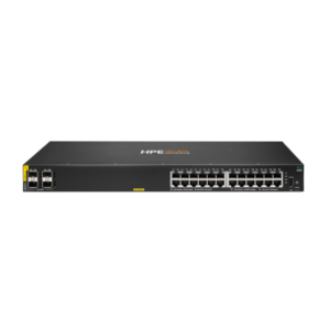 HPE Aruba Networking CX 6100 24G Class4 PoE 4SFP+ 370W Switch