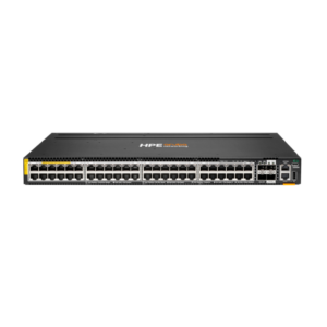 HPE Aruba Networking CX 6300M 48p Smart Rate 1G/2.5G/5G Class6 PoE 4p SFP56 50G TAA Switch