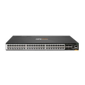 HPE Aruba Networking CX 8360‑48XT4C v2 48p 1G/10GBase‑T 4p 100G QSFP28 FB 3 Fans 2AC Bundle