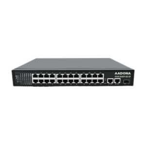 Aadona ORION : OUS-24EP-2G-1F PoE Surveillance Switch